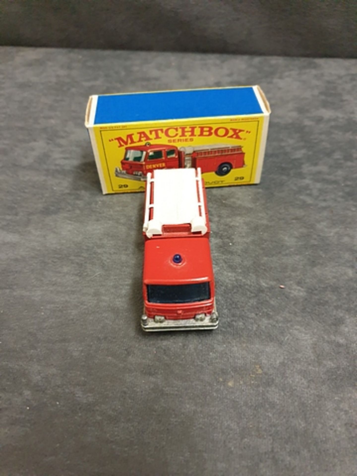 Matchbox Lesney Diecast #29C Fire Pumper Truck 1966 To 1970 Mint Model In Crisp E Type Box - Image 3 of 4