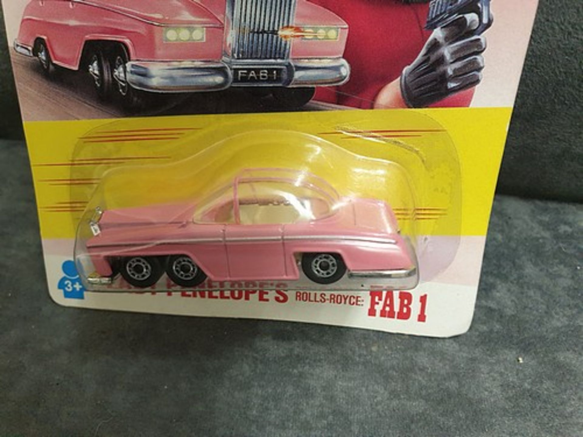 Matchbox Thunderbirds #TB-005 Lady Penelope's Rolls Royce FAB1 On Unopened Card - Image 2 of 2