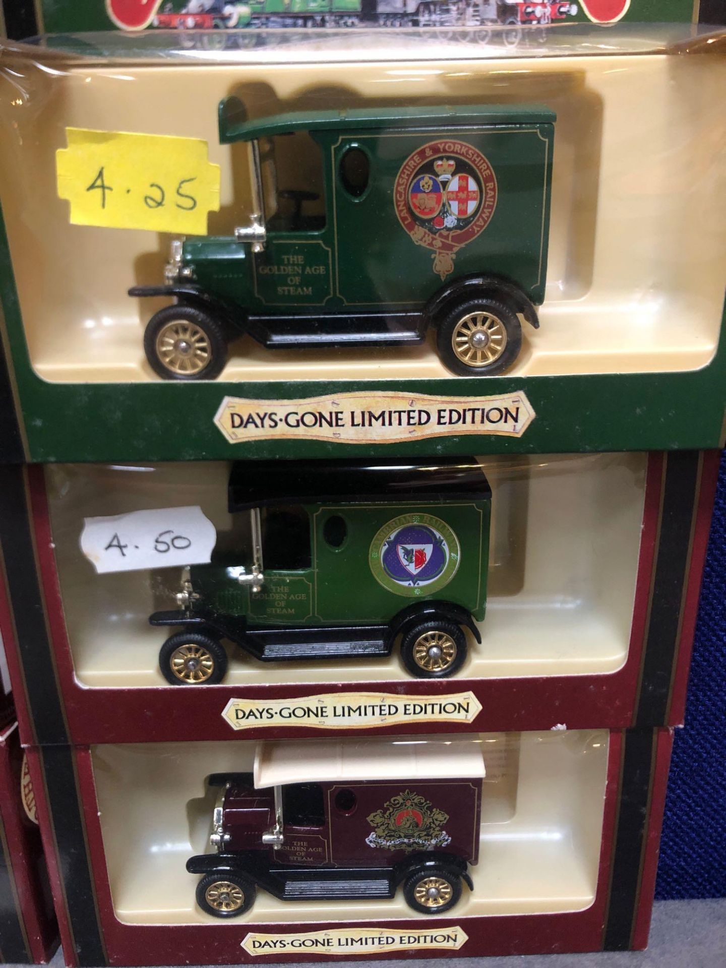 10x Diecast The Days Gone Limited Edition The Golden Age Of Steam Vehicles In Boxes - Bild 4 aus 4