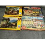 4x Jigsaws Comprising Of 2x Arrow Games Limited 750 Pieces And 2x Jigsaw From The Theatre Series 1