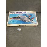 Hasegawa 1/72 Scale Series #JS-1324 Grumman F-14A Tomcat On Sprues With Instructions In Box