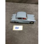 Spot-On By Tri-Ang Models Diecast #101 Armstrong Siddeley Sapphire In Blue With Red Interior Mint