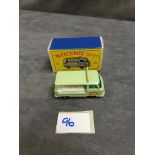 Matchbox Lesney Product Diecast #21 Milk Delivery Truck In Mint Green In A Crisp D Type Box