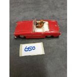 Spot-On By Tri-Ang Models Diecast #251 MG Midget Mark II In Red Very Good Condition Model A Few