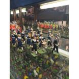 26 X Unknown Metal Cast Figures Royal Navy Marching Band Navy Band And Sailors Marching With And