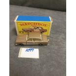 4X Matchbox A Lesney Product # MATCHBOX 25 FORD CORTINA1968. In Light Brown And Silver Base With