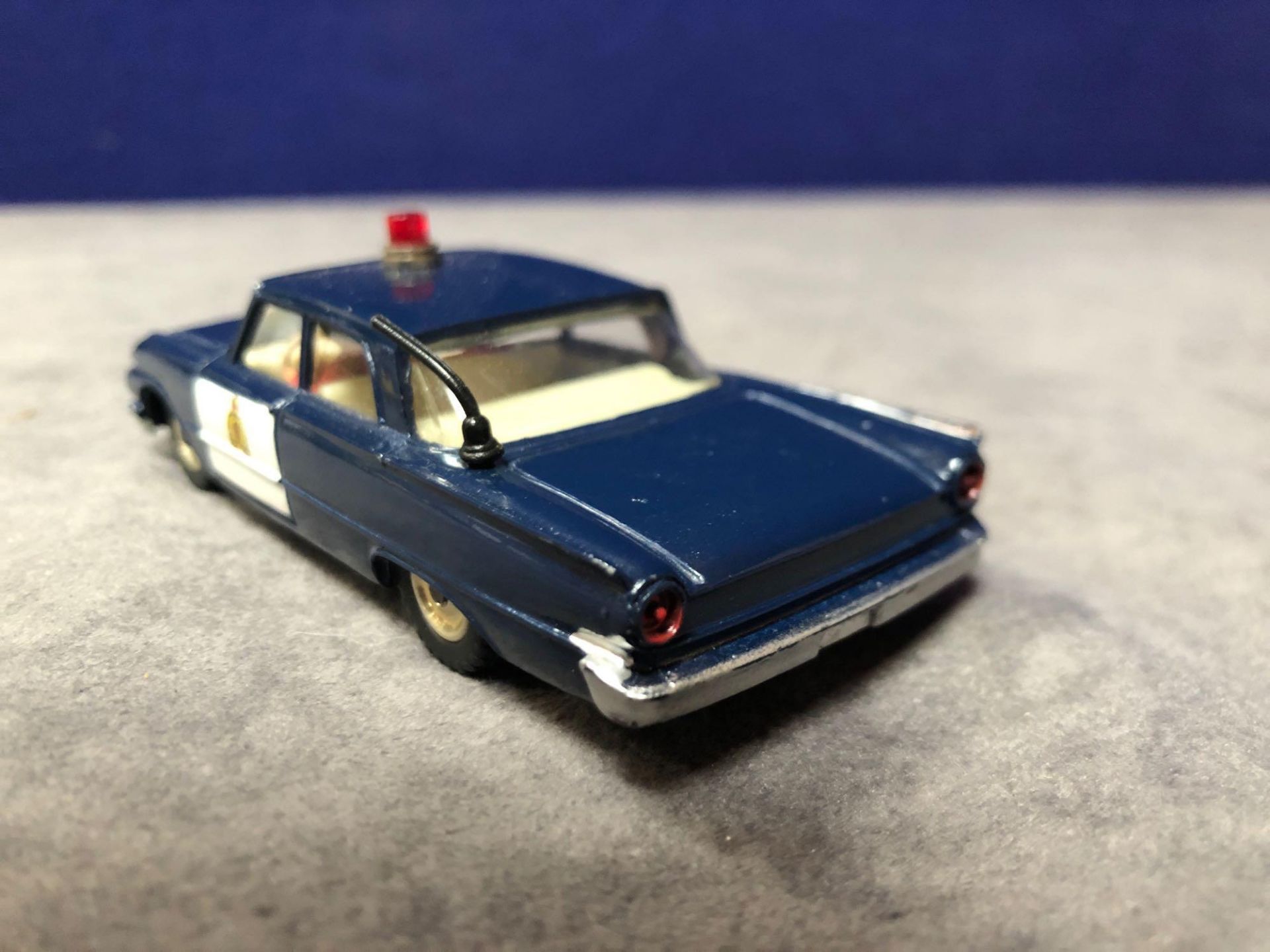 Dinky #264 Ford Fairlane Patrol Car Unboxed Superb Mint Model Deserving Of A Box 1962-1968 - Image 3 of 4