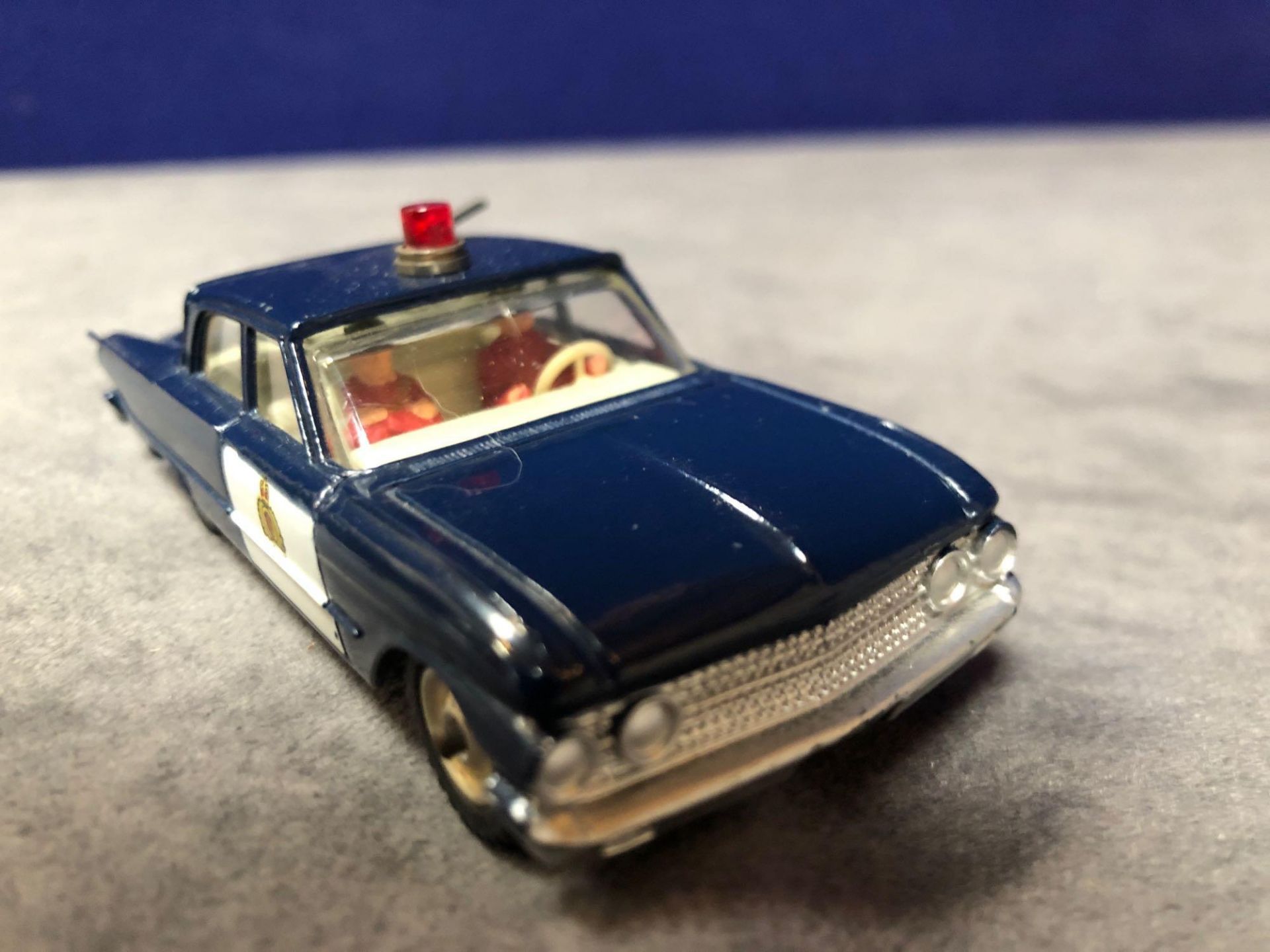 Dinky #264 Ford Fairlane Patrol Car Unboxed Superb Mint Model Deserving Of A Box 1962-1968 - Image 2 of 4