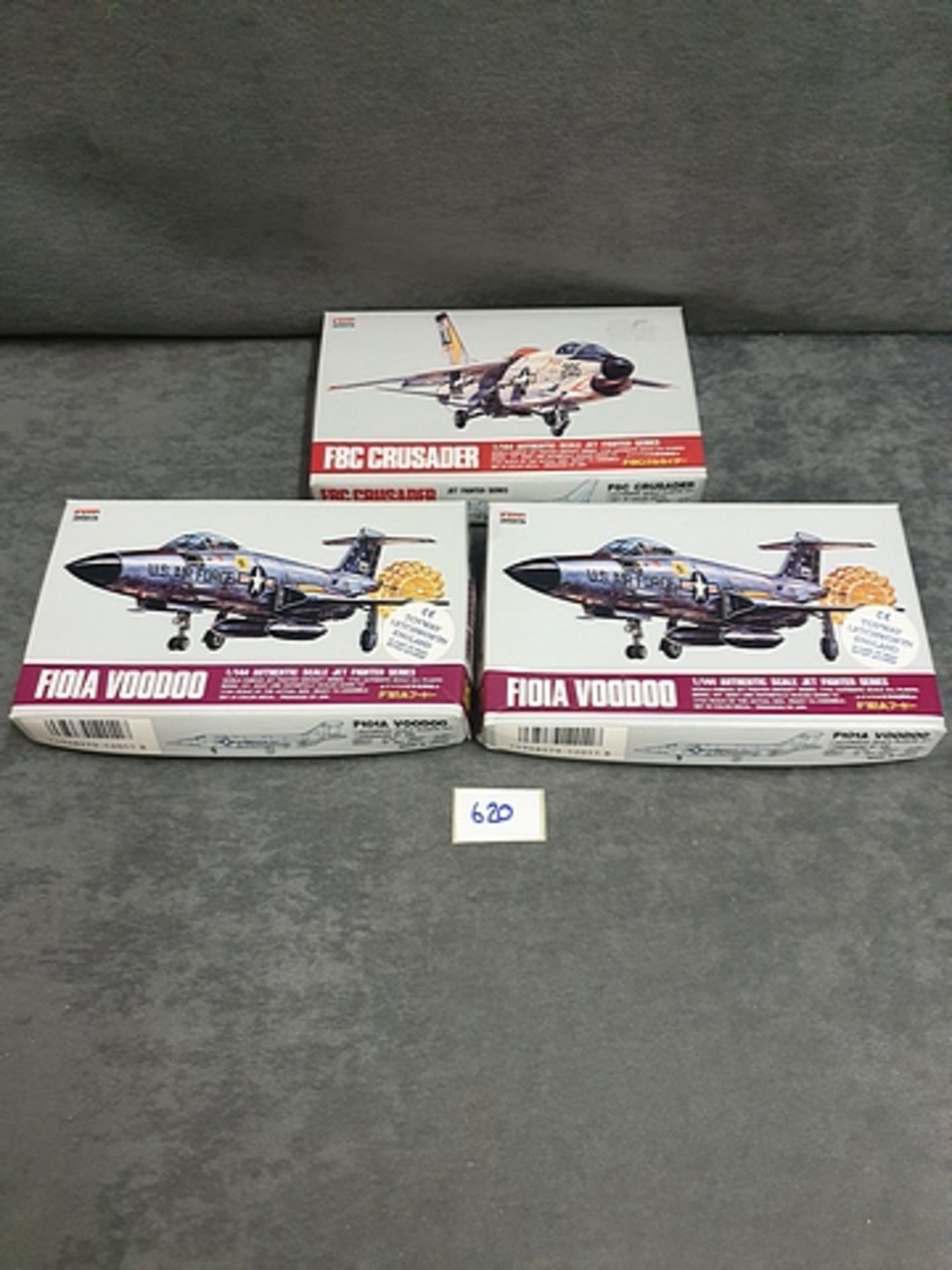 3x ARII Plastic Model Kits 1/144 Scale On Sprues With Instructions Comprising Of 2x #A395-100