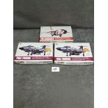 3x ARII Plastic Model Kits 1/144 Scale On Sprues With Instructions Comprising Of 2x #A395-100