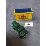 Matchbox Moko Lesney #71A Water Truck 200 Gal Green Mint Model In A Firm B Type Box 1960-1964