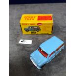 Dinky #199 Austin 7 Countryman - Pale Blue, Red Interior With Cream Steering Wheel, Chrome Hubs-