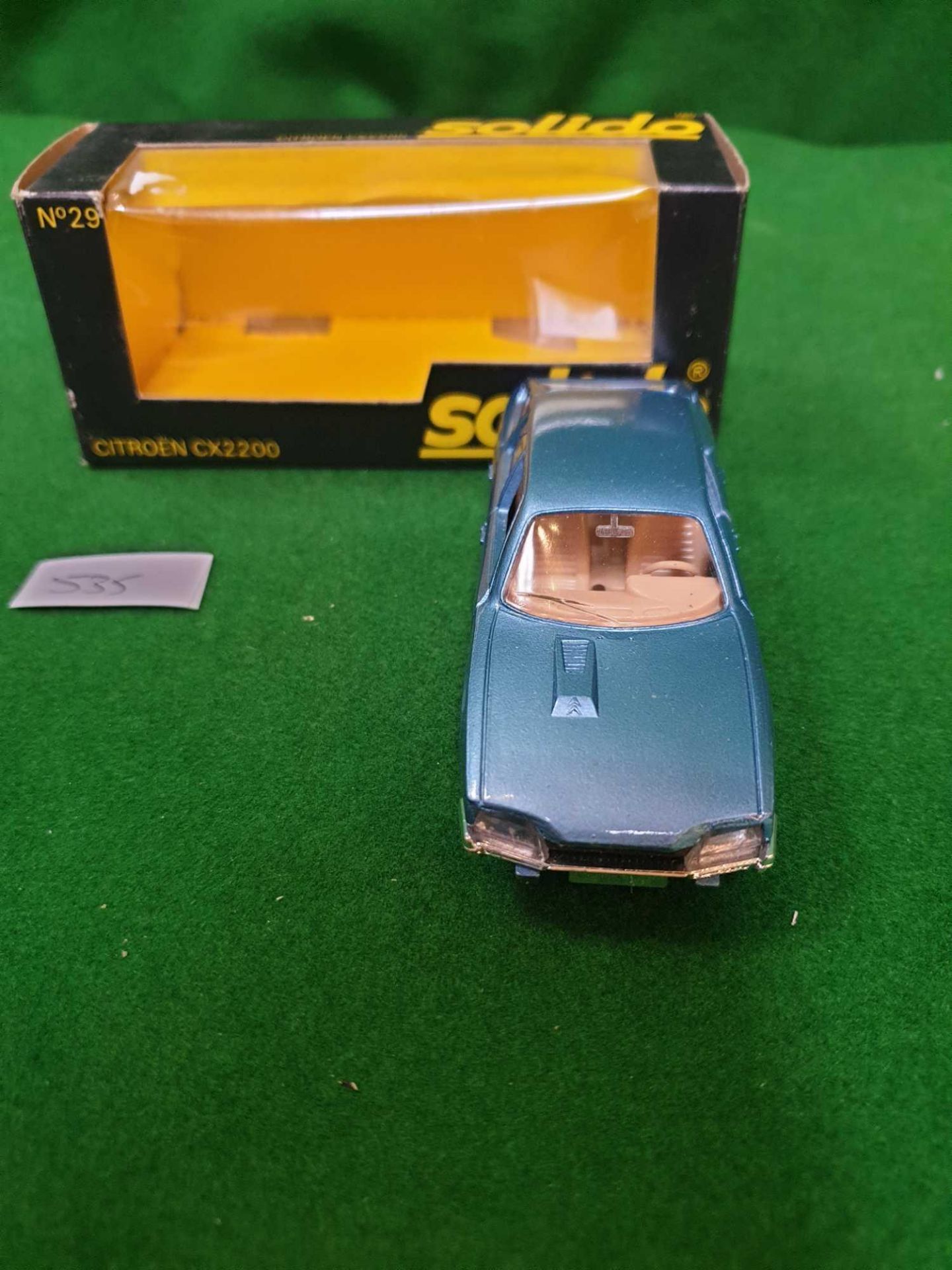 Solido #29 Citroen CX2200 Metallic Blue Virtually Mint To Mint Model In A Good Box - Image 4 of 4