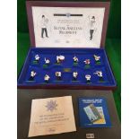 W Britains Limited edition Set No 2445 #5294 - Royal Anglian Regiment Limited Edition Mint In slight