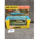 Corgi Toys Diecast #275 Rover 2000TC In Green With Box Small Hole In Cellophane 1968-1971