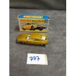 Matchbox Superfast Diecast #56 BMC 1800 Pinnfarina In Gold Mint Model In Excellent Box