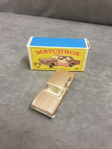 4X Matchbox A Lesney Product # MATCHBOX 25 FORD CORTINA1968. In Light Brown And Silver Base With - Image 2 of 8