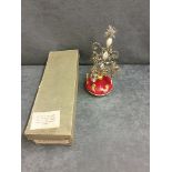 Vintage Boxed Stunning Christmas Tree Ornament Made In Western Germany