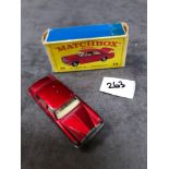 Matchbox Lesney #24c Rolls-Royce Silver Shadow Metallic Red - Superfast In A Good Box (One Tab