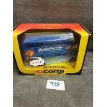 Corgi Toys Diecast #477 The Buzby Bus With In Box Cellophane Has Become Detached But Complete