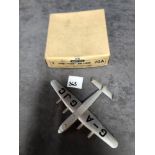 Dinky #704 Avro York Air Liner Silver Mint In Excellent Box 1954-1959