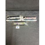 3x Boxed Rietze Auto Modelle Coach/Bus 1/87 Scale Model Boxed