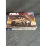 Italier 202 Puma Heavy Armoured Car Sd.Kfz.234/2 Italeri | No. 202 | 1:35 1980 on sprues