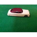 Dinky #171 Hudson Commodore Sedan Cream/Maroon - Highline Roof Colour And Maroon Hubs - Highline