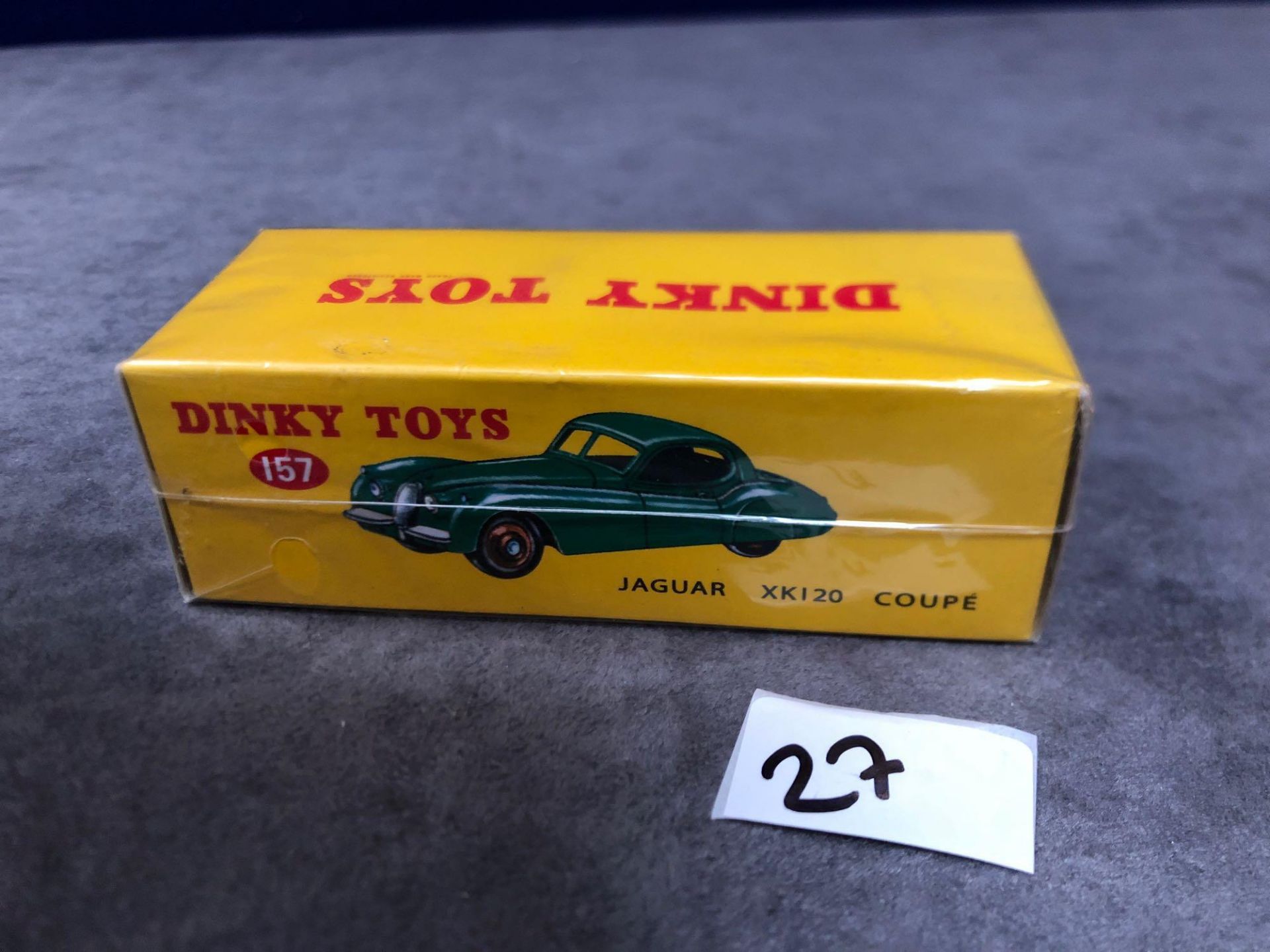 Dinky (Norev Edition) Diecast #157 Jaguar XK120 Coupe Mint In A Sealed Box 1954-1957