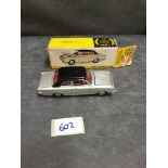 Dinky #169 Ford Corsair 2000E In Silver With A Black Roof And Red Interior Nr Mint Model Scratch