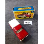 Matchbox Superfast Diecast #6 Ford Pickup Truck Rarer Green Base Mint Superb Paint With Firm Box