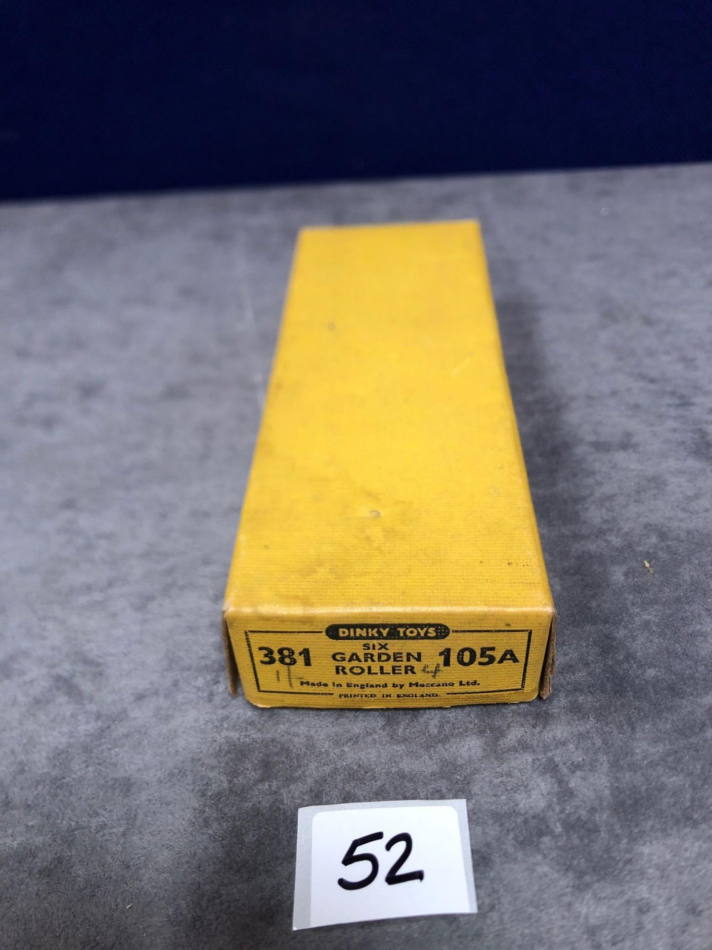 Dinky #381 Garden Roller Trade Box Contains 2 Rollers In Box 1948-1958
