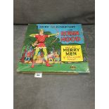 1950's A Bell Toy - A Game Of Adventure With Robin Hood Ad His Merry Men Of Sherwood Forest