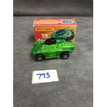 Matchbox Lesney Superfast 75 Series Rola-Matics Diecast #73 Weasel In Box