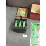 Vintage Chad Valley Aces High Game In Original Box With Stake Sheet