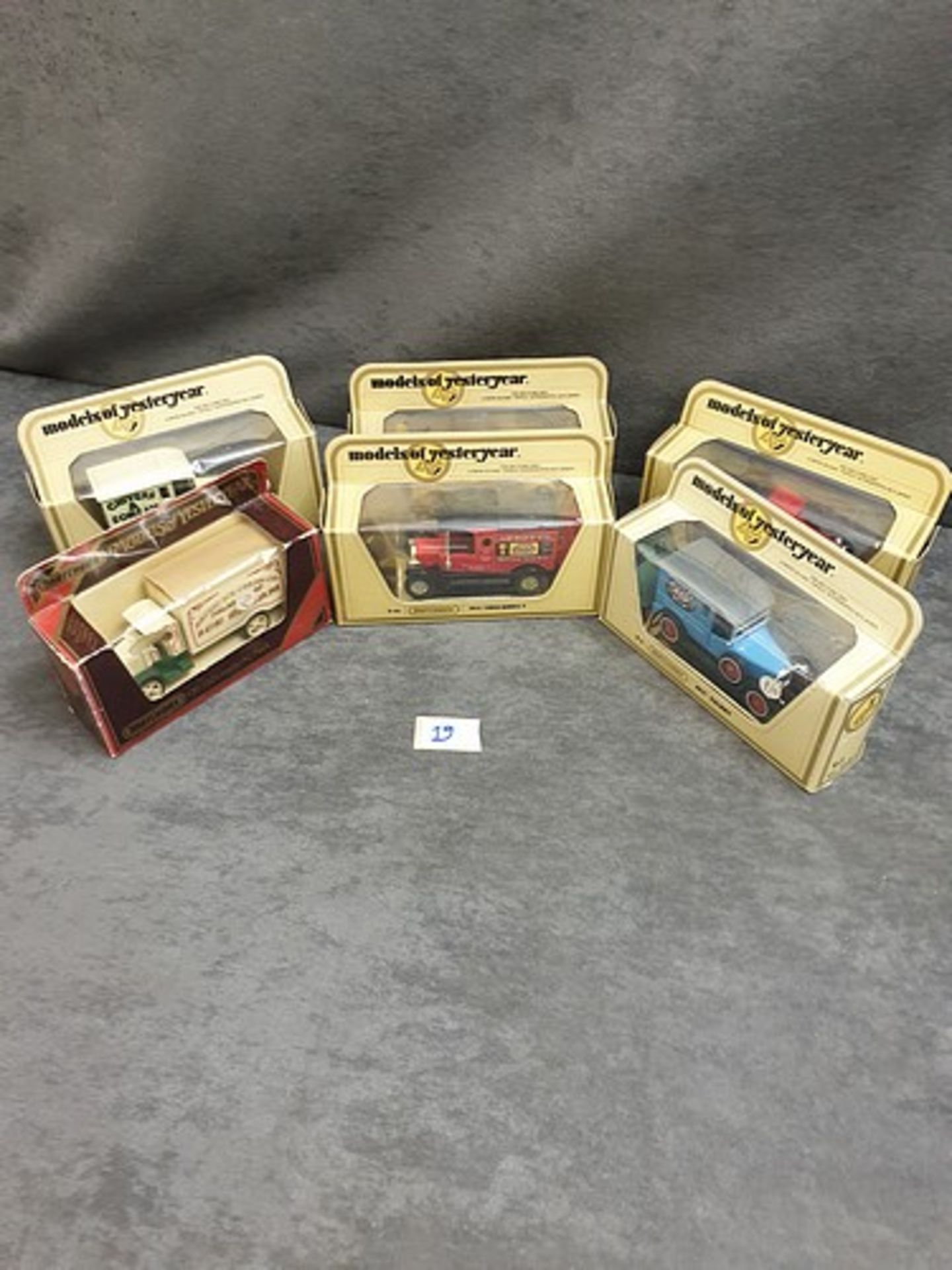 6x Models Of Yesteryear Diecast Vehicles Individually Boxed Advertising Rarer Model Nestles Milk