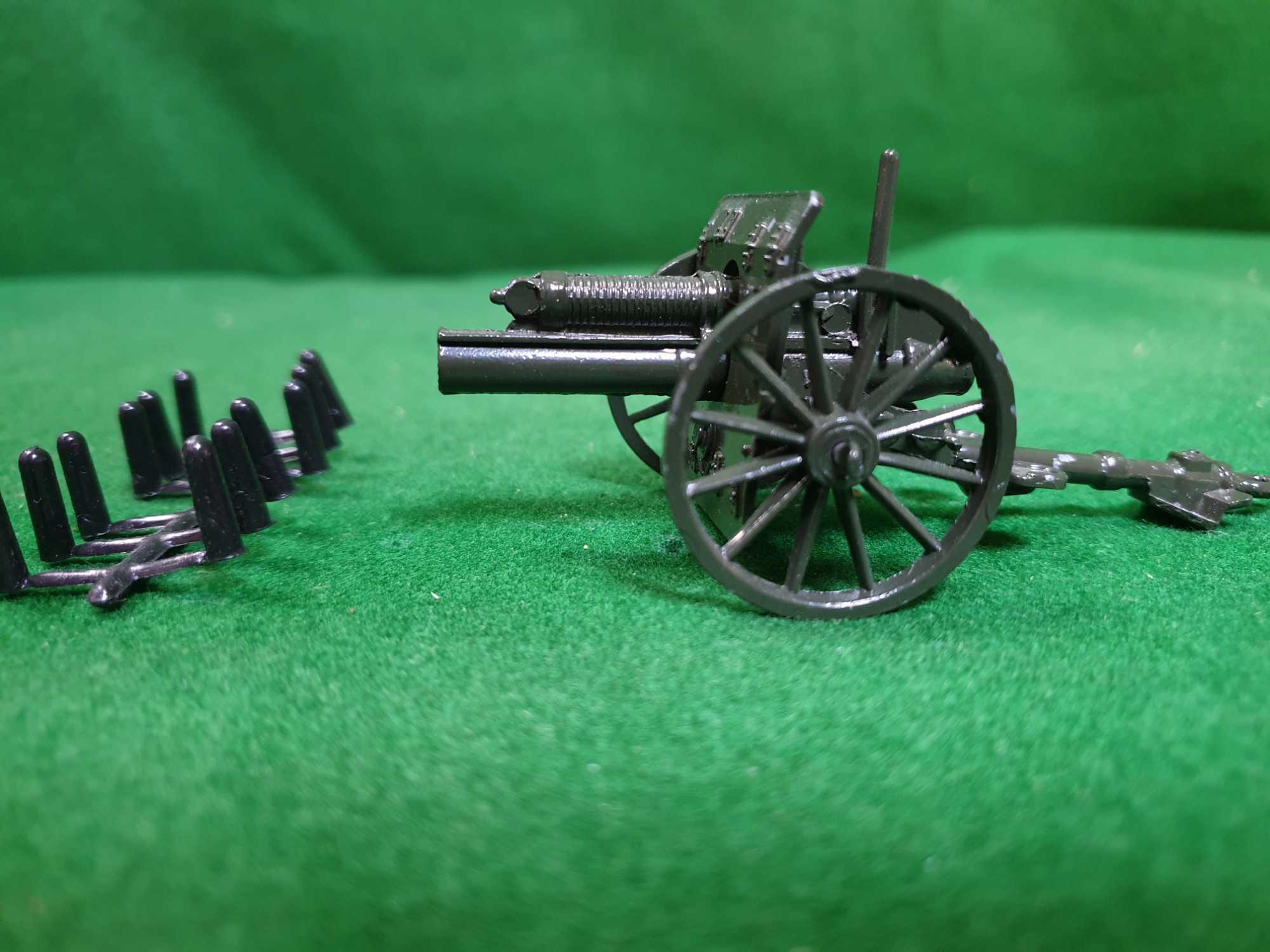 Crescent Toys No. 1249 - 18-Pounder Field Gun - World War 1 (WWI) Army / Military Diecast Metal With - Image 3 of 4