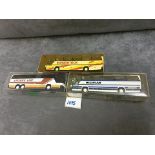 3x Boxed Rietze Auto Modelle Coach/Bus 1/87 Scale Model Boxed