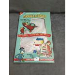 Vintage Rare 1960's #3600.198 Huckleberry Hound Juggle Roll Marble Game Made By Transogram USA In