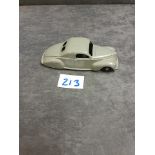 Dinky #39c Lincoln Zephyr Coupe In Light Grey Very Good/ Excellent Model Some Chipping Unboxed