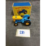 Matchbox Lesney Diecast #39c Ford Tractor Mint Model In Excellent E Type Box 1967-1972