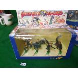 W Britains 7741 Knights Of The Sword Storm Knights 7 Assorted Figures In Box Foot Figures