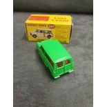 Dinky Rare Model #197 Morris Mini Traveller In Bright Green With Red Interior Mint In Excellent