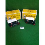 2 X Castlebrook diecast vehicles, comprising of #49 1914Birmingham Police Ambulance And #307 1914