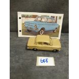 Spot-On By Tri-Ang Models Diecast #193 NSU Prinz In Light Brown With Leaflet Mint Model Unboxed