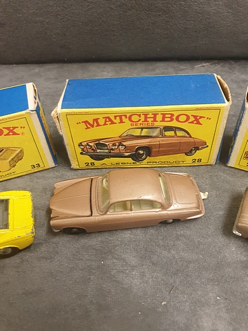 4X Matchbox A Lesney Product # MATCHBOX 25 FORD CORTINA1968. In Light Brown And Silver Base With - Image 7 of 8