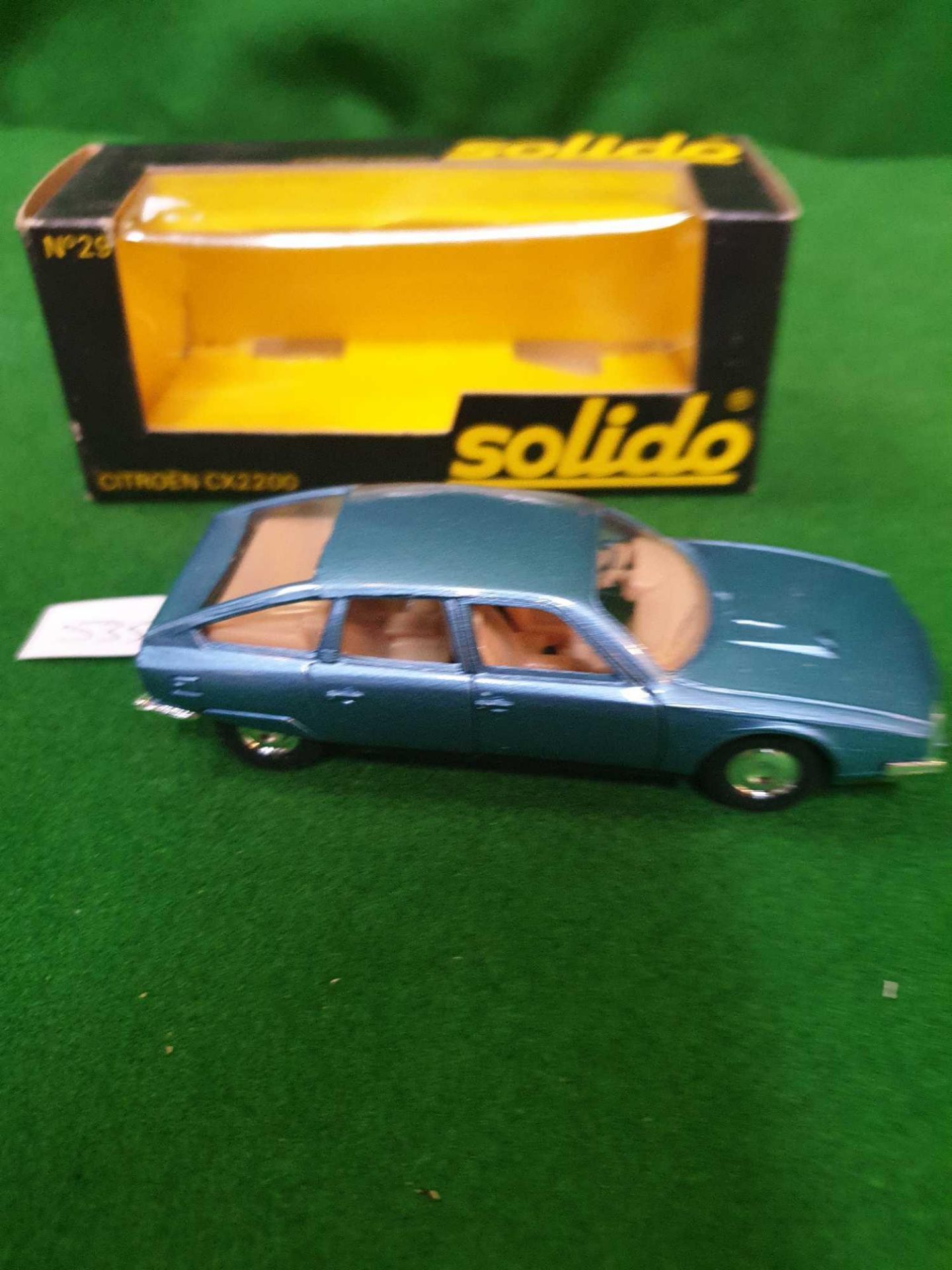 Solido #29 Citroen CX2200 Metallic Blue Virtually Mint To Mint Model In A Good Box - Image 2 of 4