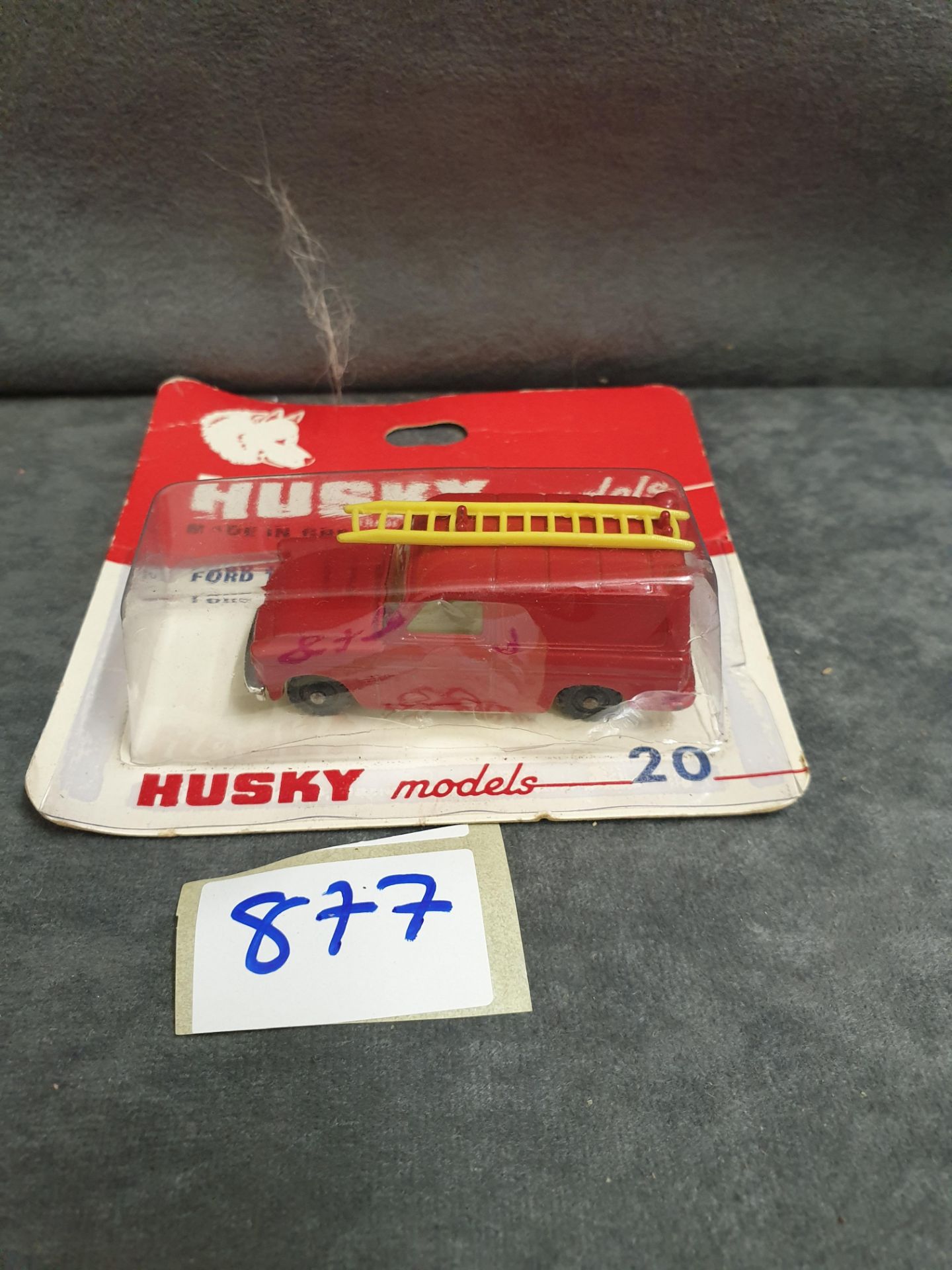 Husky Models Diecast #20 Ford Thames Van On Opened Bubble Card. The Ford Thames Van, Based Upon The