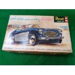 Revell H63 Austin Healey 3000 1/32 Scale Model Kit Chrome And Clear Parts Rotating Wheels Fine