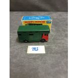 Matchbox Lesney Diecast #17e AEC Horsebox Mint Model In Crisp F Type Box 1970-1971